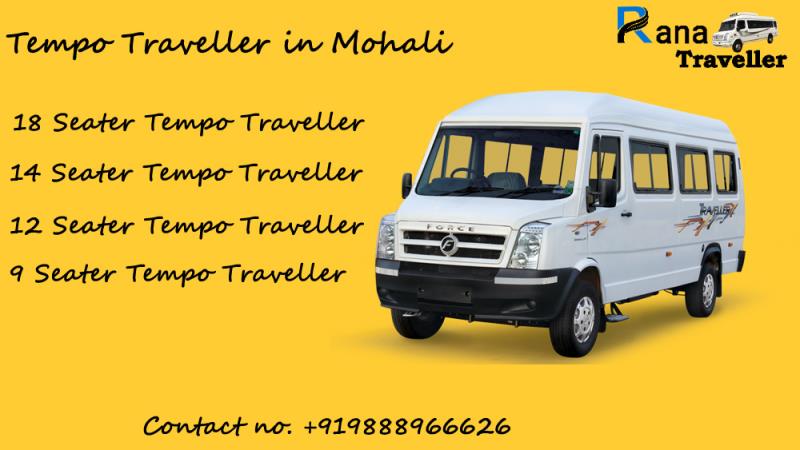 Tempo Traveller in Mohali